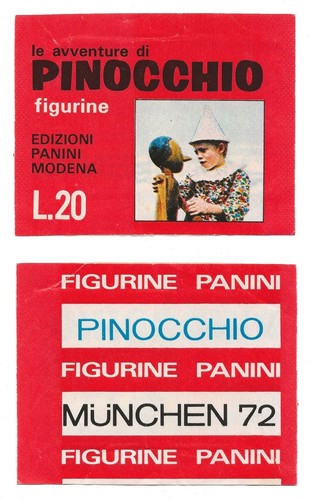 Bustina figurine panini - figurine, le