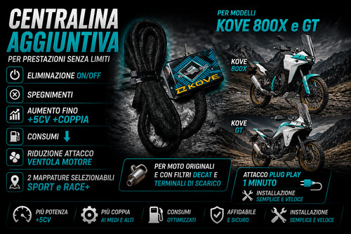 Centralina aggiuntiva kove - centralina, 800