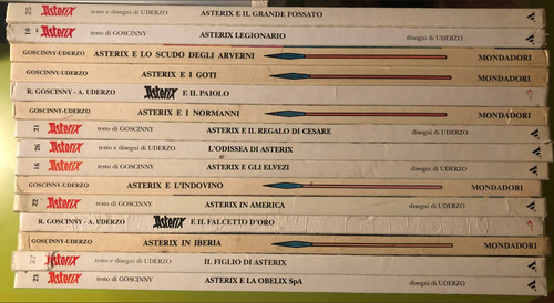 Asterix fumetti ristampe ita - asterix,