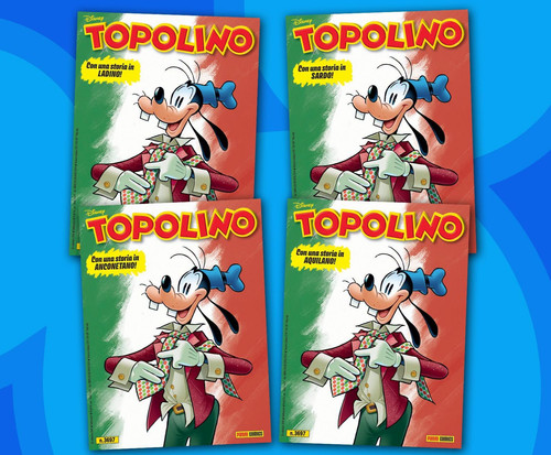 Topolino 3697 variant - topolino, set