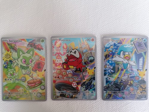 Carte pokémon primi compagni - pokémon,